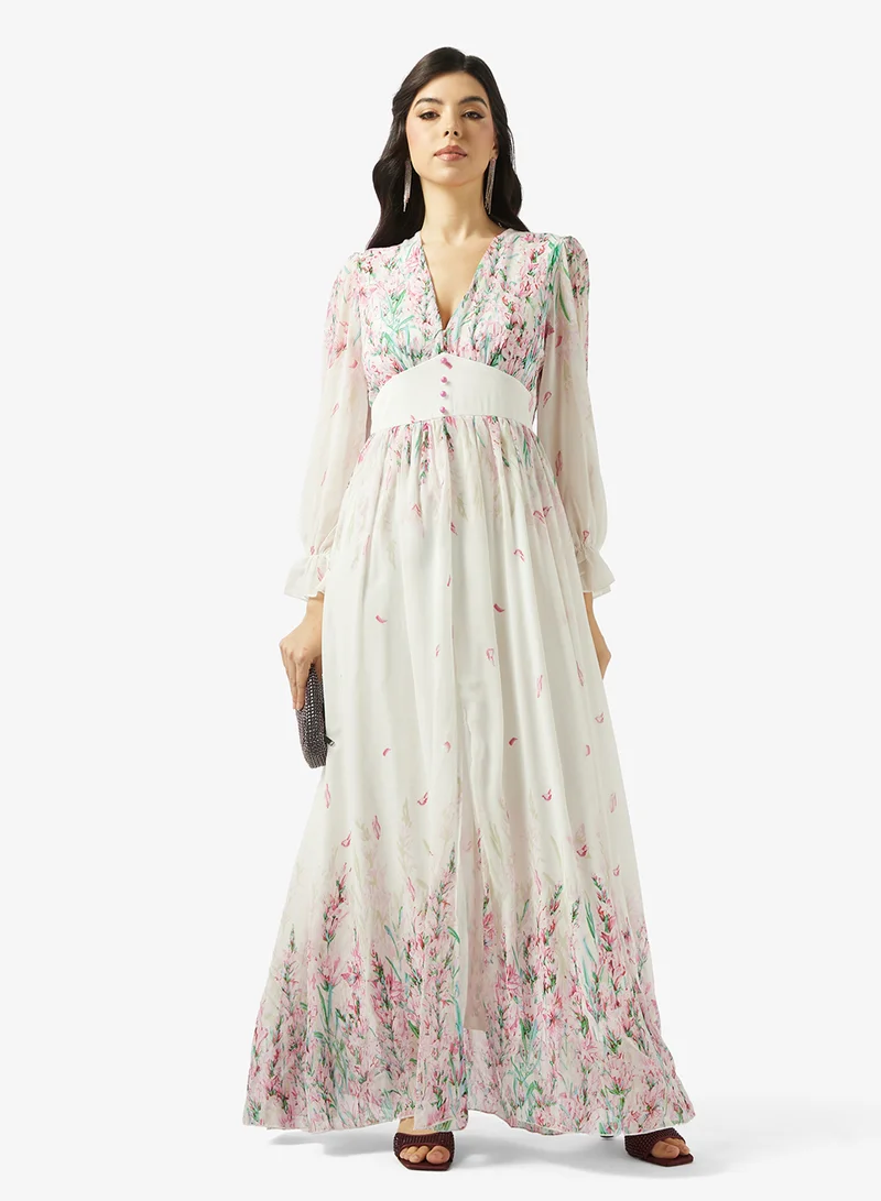 Khizana  Floral Print Dress for Women | Best Price UAE
